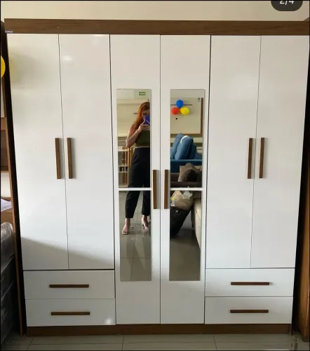 Guarda Roupa Casal 6 Portas Carioca Hércules 1.79 - NOVO E EMBALADO!!