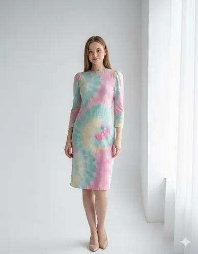 Vestido tie dye tam P