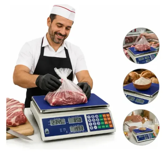 Balança Digital 40kg Comercial Eletrônica Bivolt Lcd Precisa