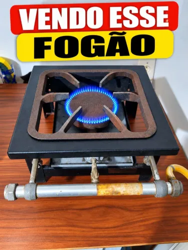 Vendo este fogão industrial de uma boca funcionando tudo perfeito