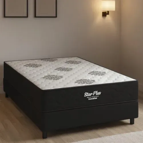 Colchão Star Plus Queen Molas Ensacadas D28 - 158x198x25 Entrega Rápida