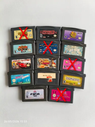 Nintendo Games Boy Advance Jogos Originais - Valores na Descrição 