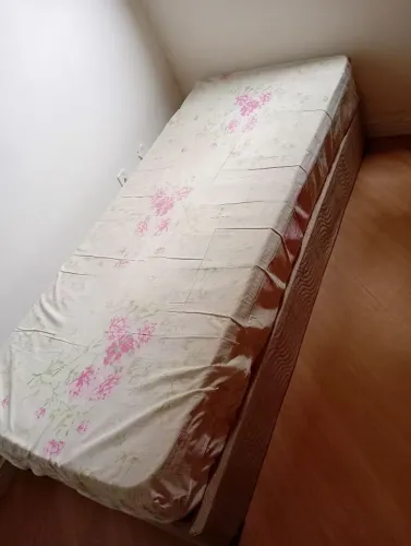 Cama box de Solteiro + Colchão, Barato