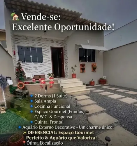 Vende-se casa Aracruz es