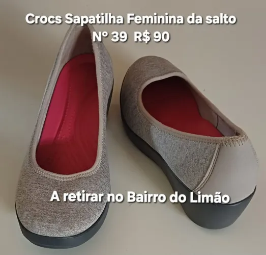 Crocs Sapatilha feminina de Salto, n° 39