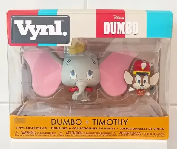 Boneco Dumbo E Timothy Disney Funko Vynl 2018 Novo Na Caixa