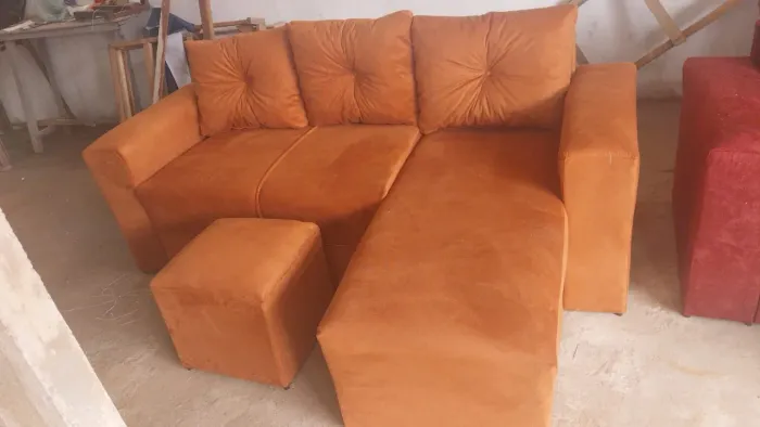 Super promoção sofá cheisy simples três lugares novos e completos, várias cores