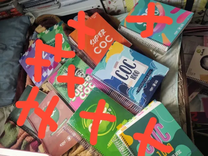 Doação de Livros Pré Vestibular 