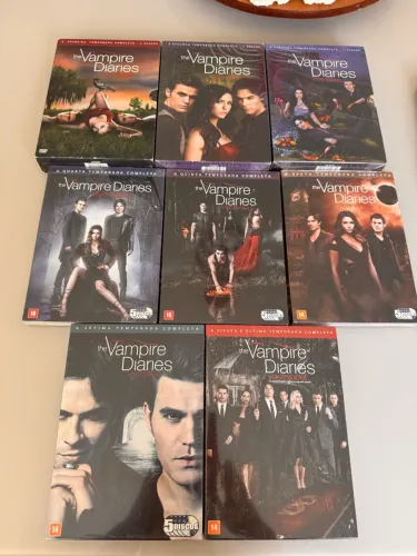 Box completo the vampire diaries 1 a 8a temp novo