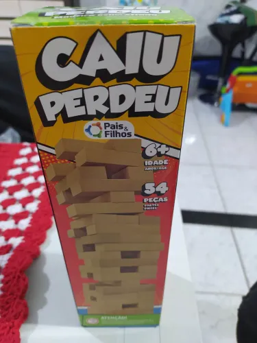 Jogo caiu perdeu