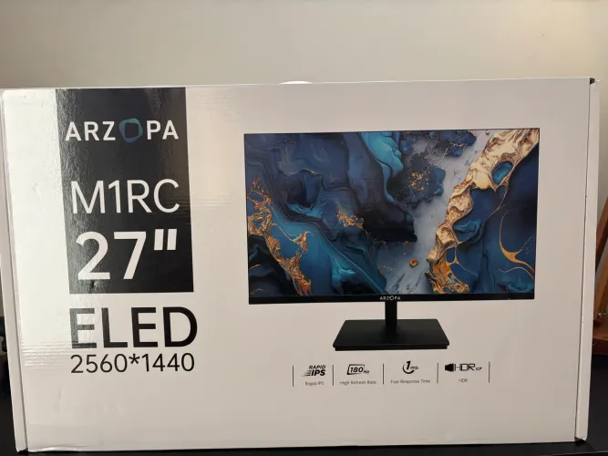 Monitor Arzopa 27 QHD 180hz 1ms