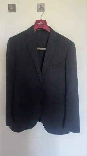 Terno Brooksfield Slim Preto 52M - Marzotto B-Dynamic