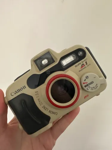 Câmera Analógica Canon Sure Shot A1 Panorama Date