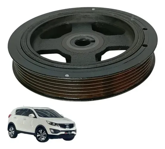 Polia Virabrequim Kia Sportage 2012 2013 2014 2015 2.0 Flex
