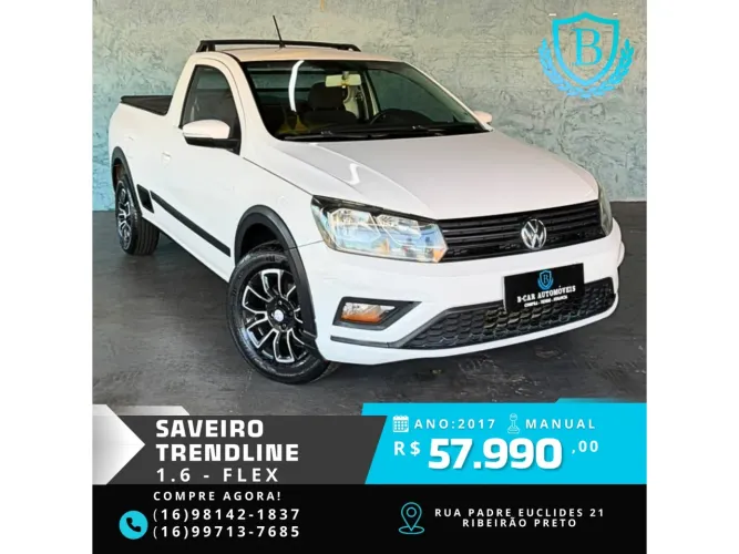 Volkswagen Saveiro Trendline 1.6 Total Flex 16V 2017