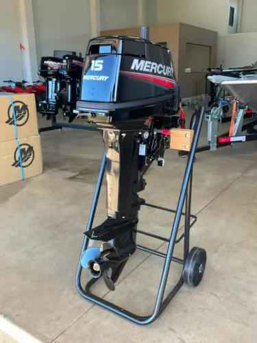 Motor de Popa Mercury 15HP Super 2 Tempos | Novo | Garantia de Fábrica