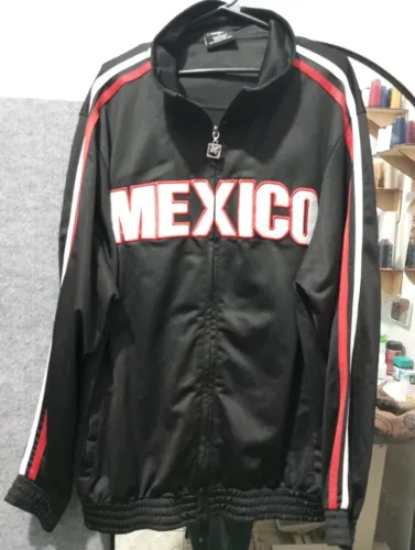 Jaqueta Agasalho México Preta Original Tam G