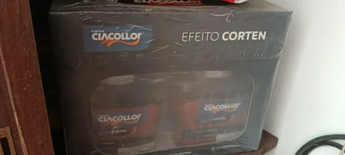 Material para efeito aço cortem