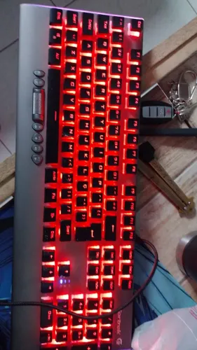 Teclado e Mouse Gamer Com RGB