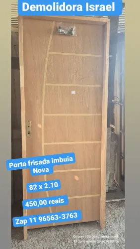 Porta frisada 