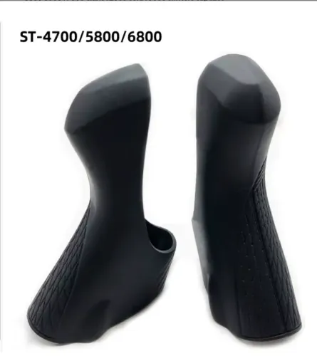 Par De Capas Para Sti Shimano 105 - St 4700 5800 6800 Preto Par