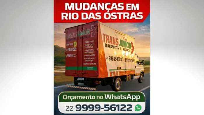 Mudanças em Rio das Ostras | Frete e Transporte para Todo Brasil ?