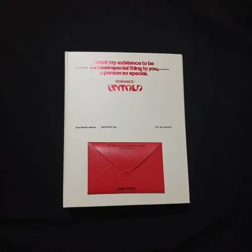 álbum kpop enhypen romance untold inceptio incompleto