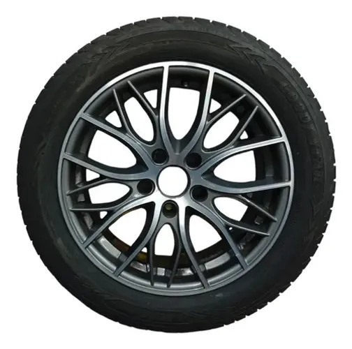 Roda Boa Pneu Meia Vida Bmw 320i 2014 2015 225 50 R17 Cinza