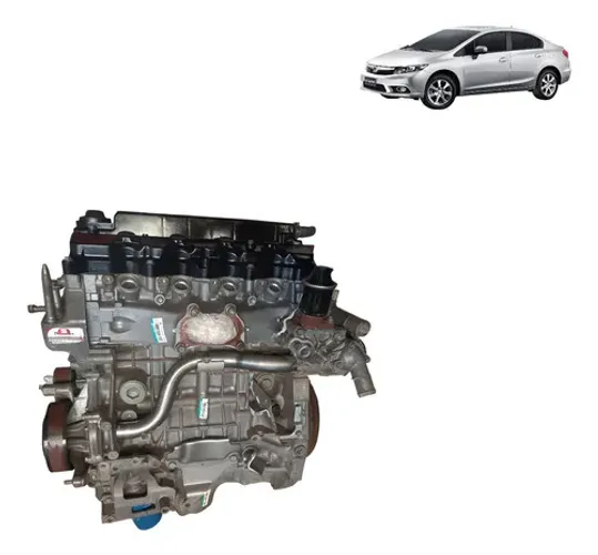 Motor Parcial New Civic Lxr 2.0 2011 2016 2.0 155cv 16v