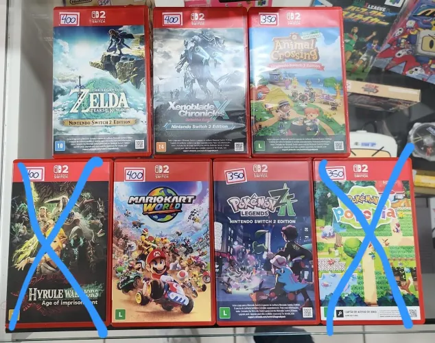 Jogos de Nintendo Switch 2