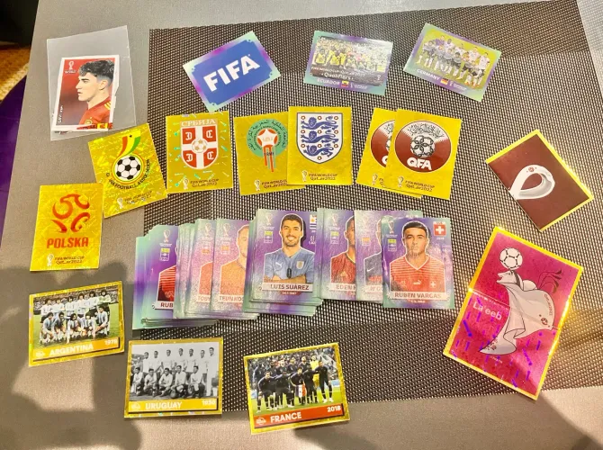 Figurinhas Copa 2022! Troco por 2026!