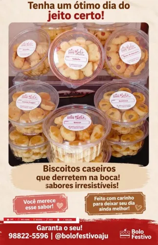 BISCOITOS CASEIROS