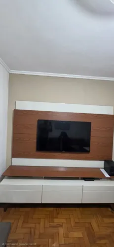 Rack com painel para TV