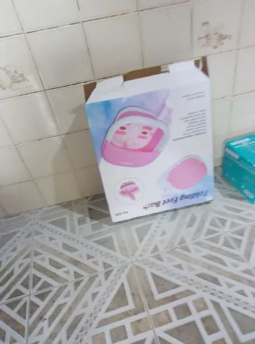 Folding food bath