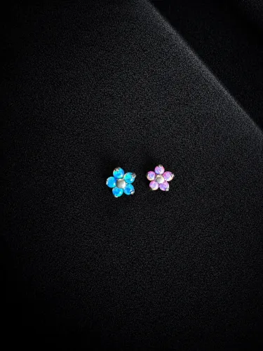 Piercing em titânio