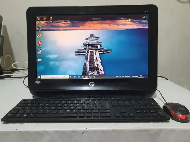 Computador All in One HP / 12GB RAM/ SSD 120GB/ R$ = 378,00