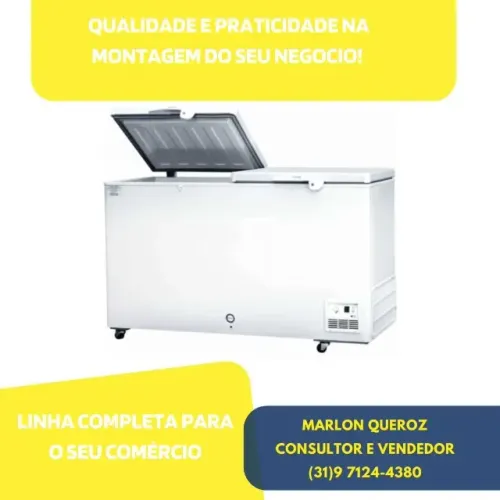 Freezer Horizontal 503 Litros Fricon Novo