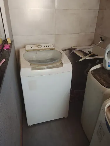 Geladeira Electrolux frost free máquina Brastemp 12 kg