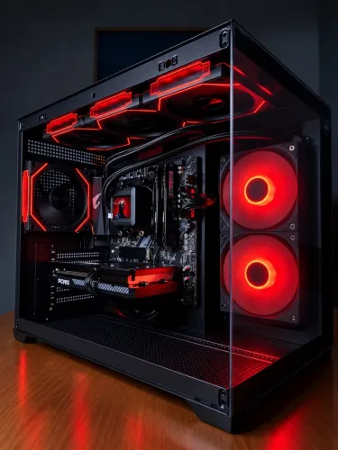 PC GAMER RYZEN 7 5700X+RTX 5060+32GB RAM 3200 +AORUS B550+NVME 512GB 