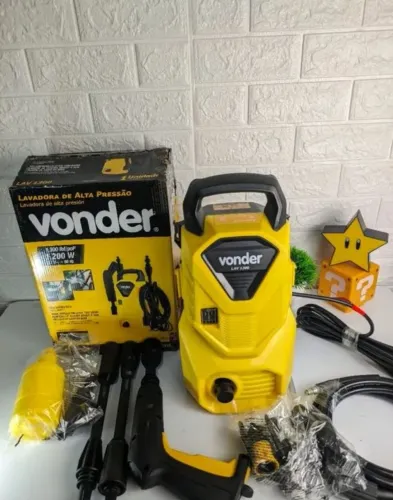 Lavadora de Alta Pressão Vonder 110V  LAV 1300 - Potência e Praticidade