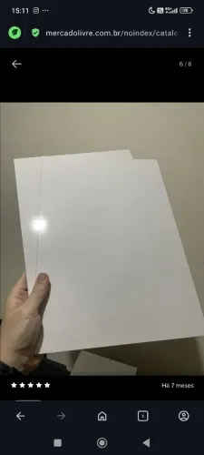 Placas A4 MDF para Sublimação