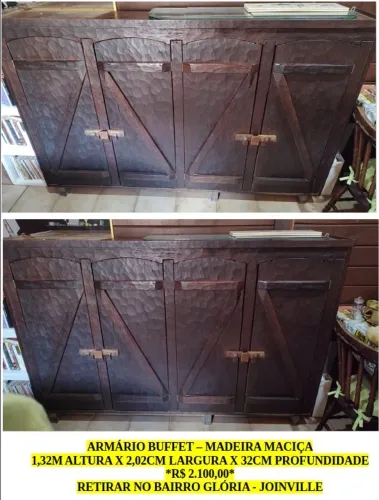 Mobílias de Madeira Rústica 