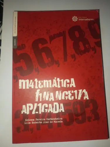 Livro Matemática Financeira Aplicada - Editora Intersaberes