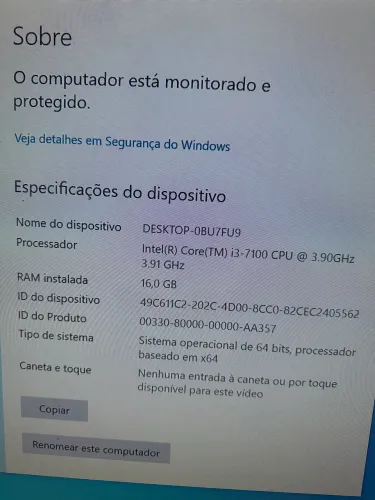 PC Intel i3 + 16GB RAM + SSD 360GB | Rápido e Ideal para Trabalho e Estudos