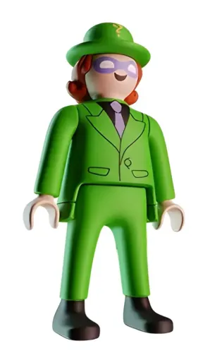 Charada Playmobil dc novo com cápsula e encarte