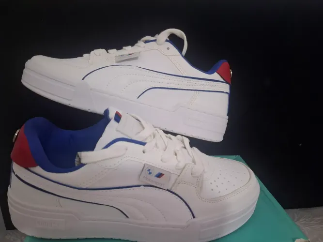 Tenis puma masculino branco BMW tamanho 42