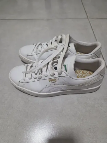 Tênis Puma Branco - Couro
