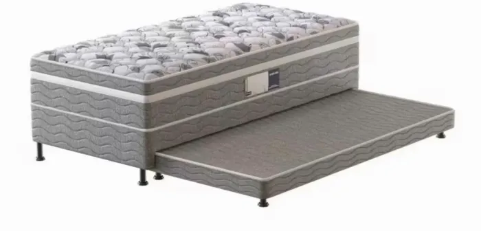 Cama Box Solteiro Probel PROdormir c/ Cama Auxiliar - Conforto e Praticidade