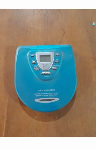 Discman (Reprodutor Portátil de CD) da marca Euroconsumers