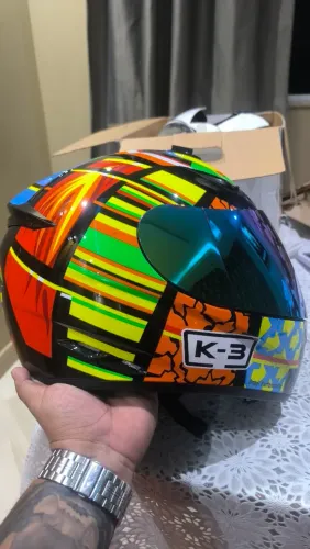 Capacete K3 Valentino rossi